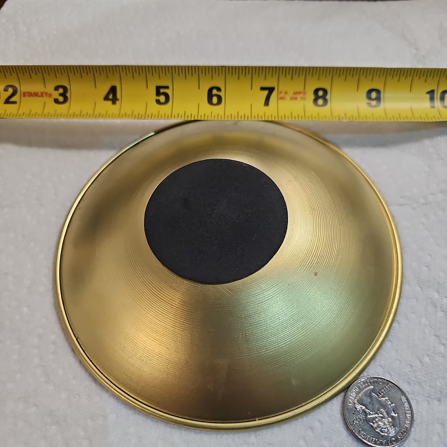 6" Flower of Life Brass Bowl