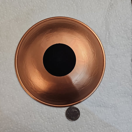 6" Flower of Life Copper Bowl
