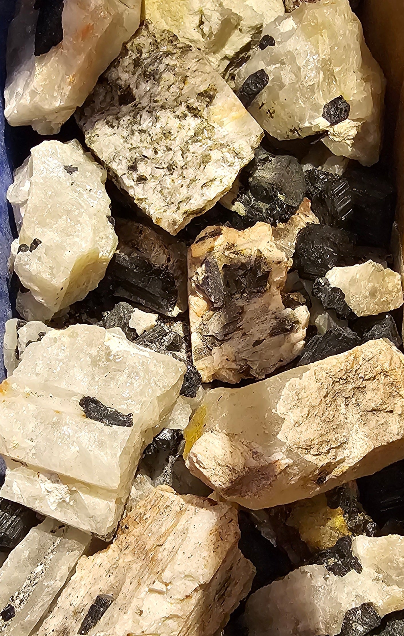 Raw/ Rough - Tourmalated Quartz