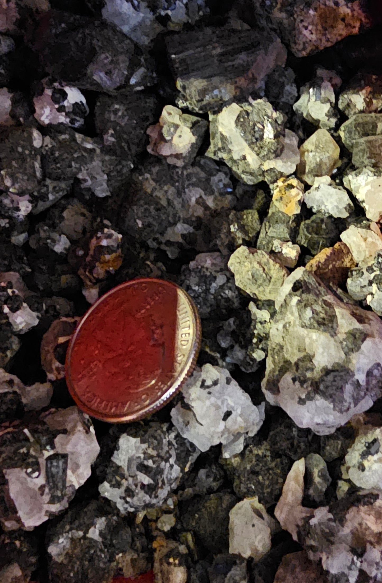 Raw/ Rough - Tourmalated Quartz