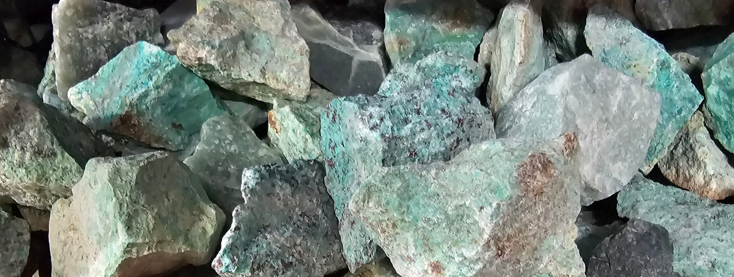 Rough Rock - Chrysocolla - 1 pound