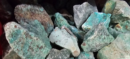 Rough Rock - Chrysocolla - 1 pound