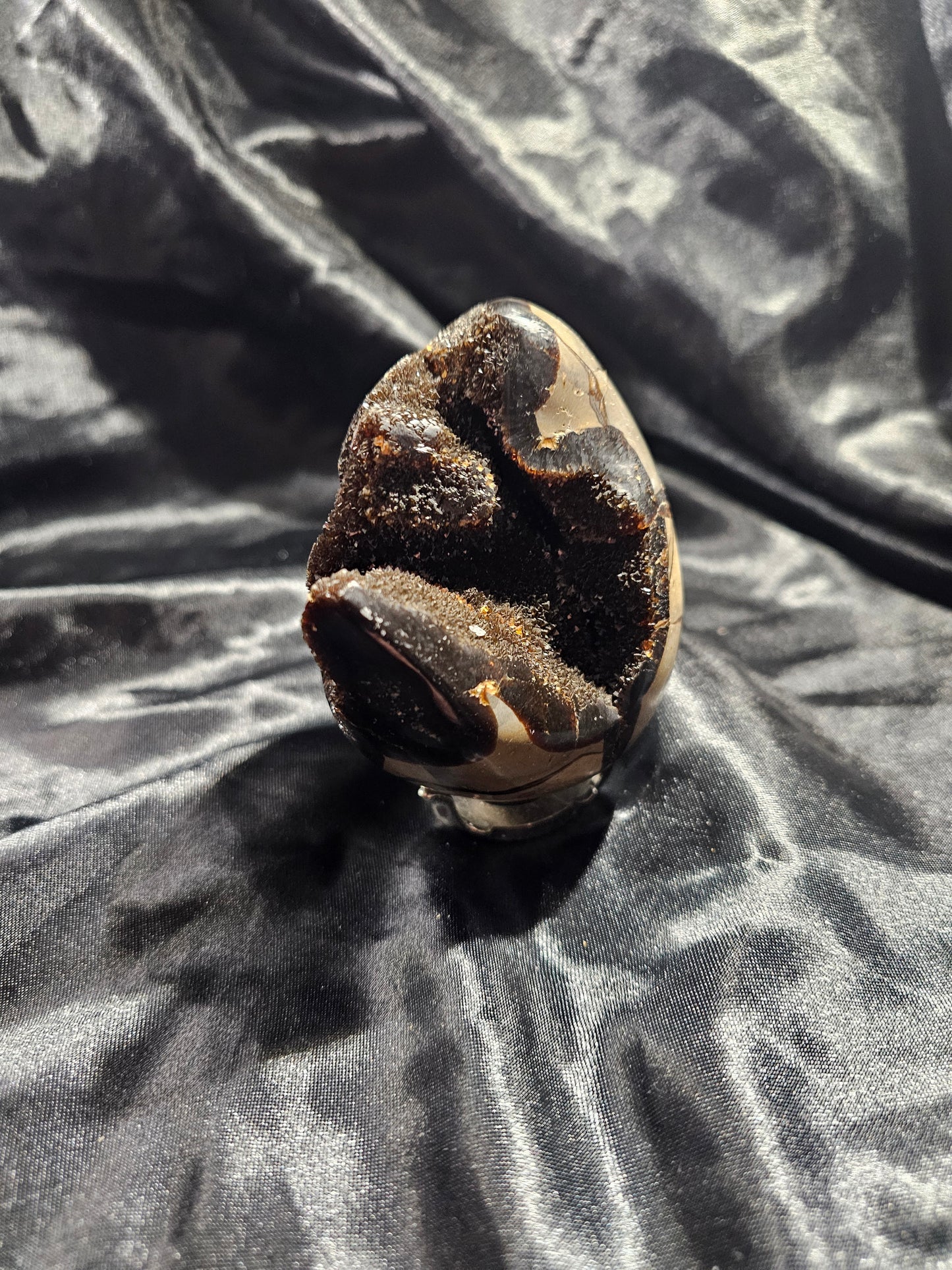 Dragon Egg - Septarian Nodule - Crystal Egg