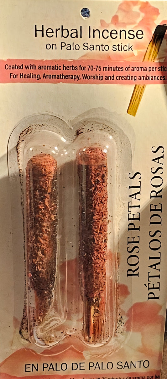 Incense - Dragon's Blood / Sangre de Drago Resin on Palo Santo Stick (2pk)