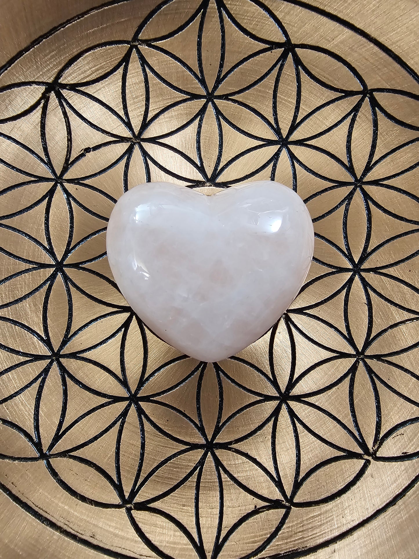 Rose Quartz Heart