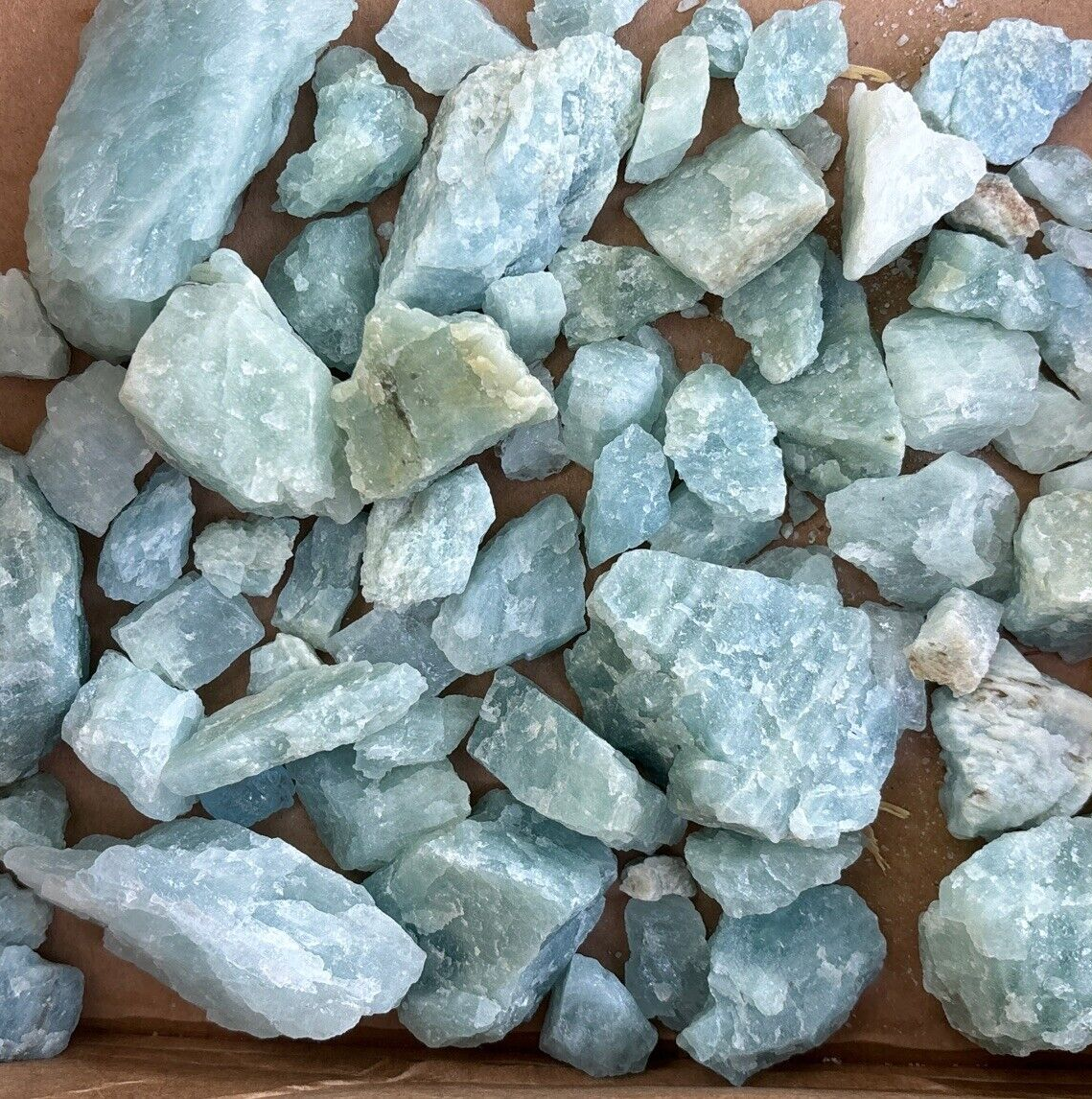 Rough Rock - Aquamarine - 1 pound