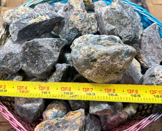 Rough Rock - Apatite, Blue - 1 pound