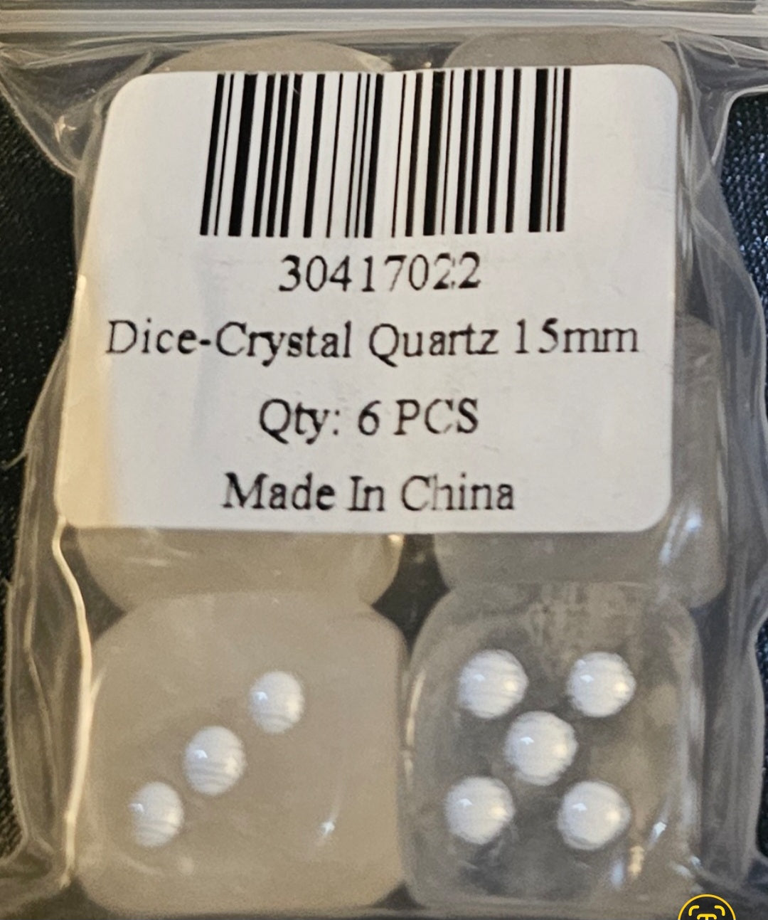 Dice - Quartz