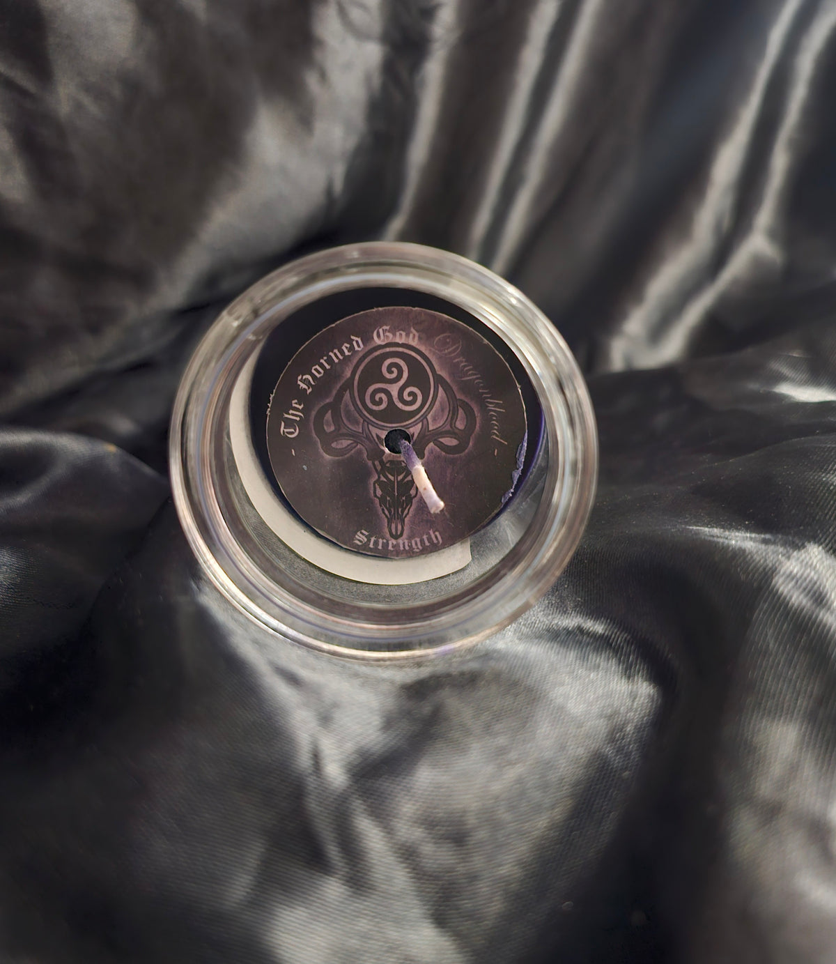 🔥 Strength – The Horned God Candle