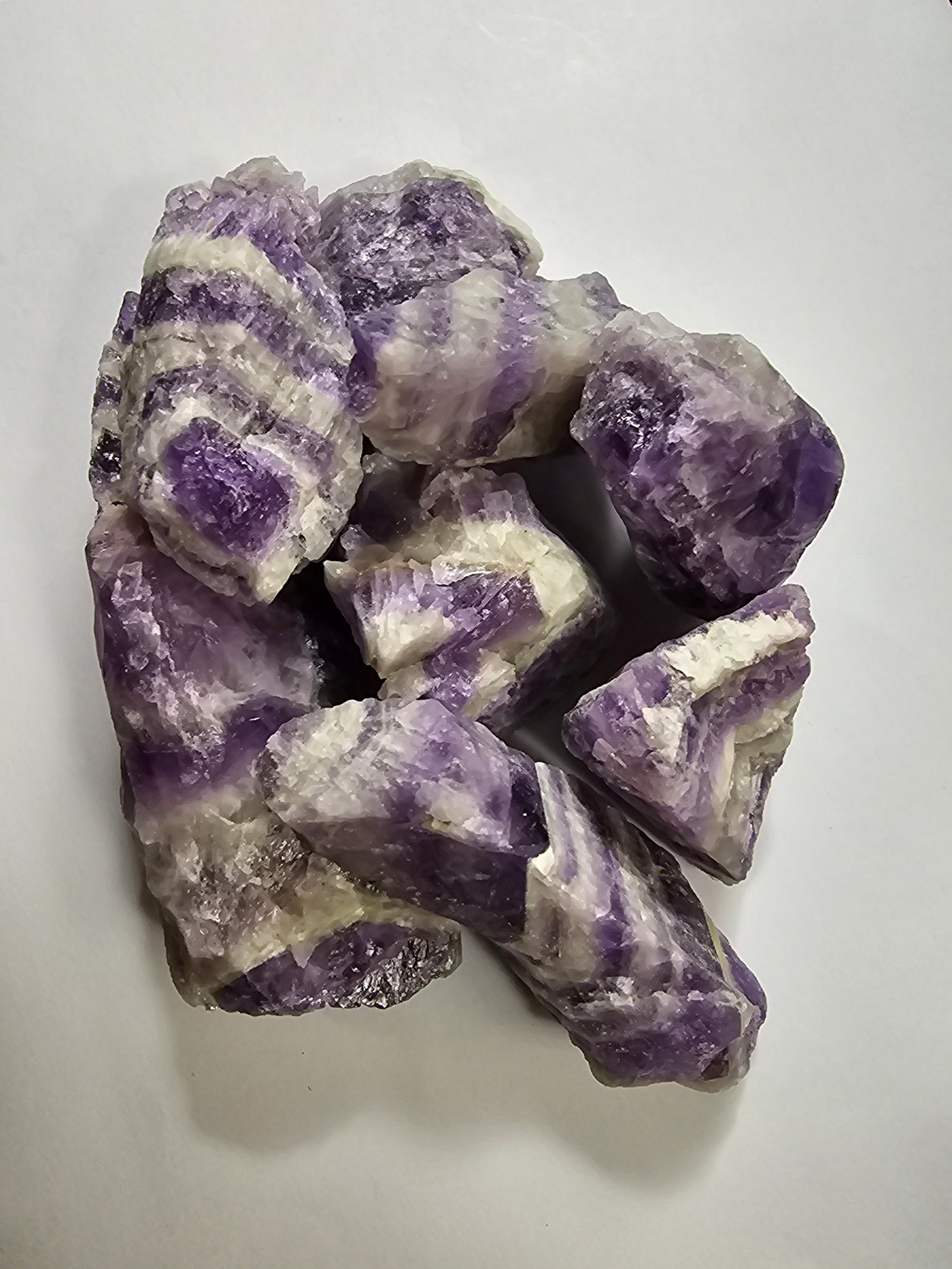 Rough Rock - Cheveron Amethyst