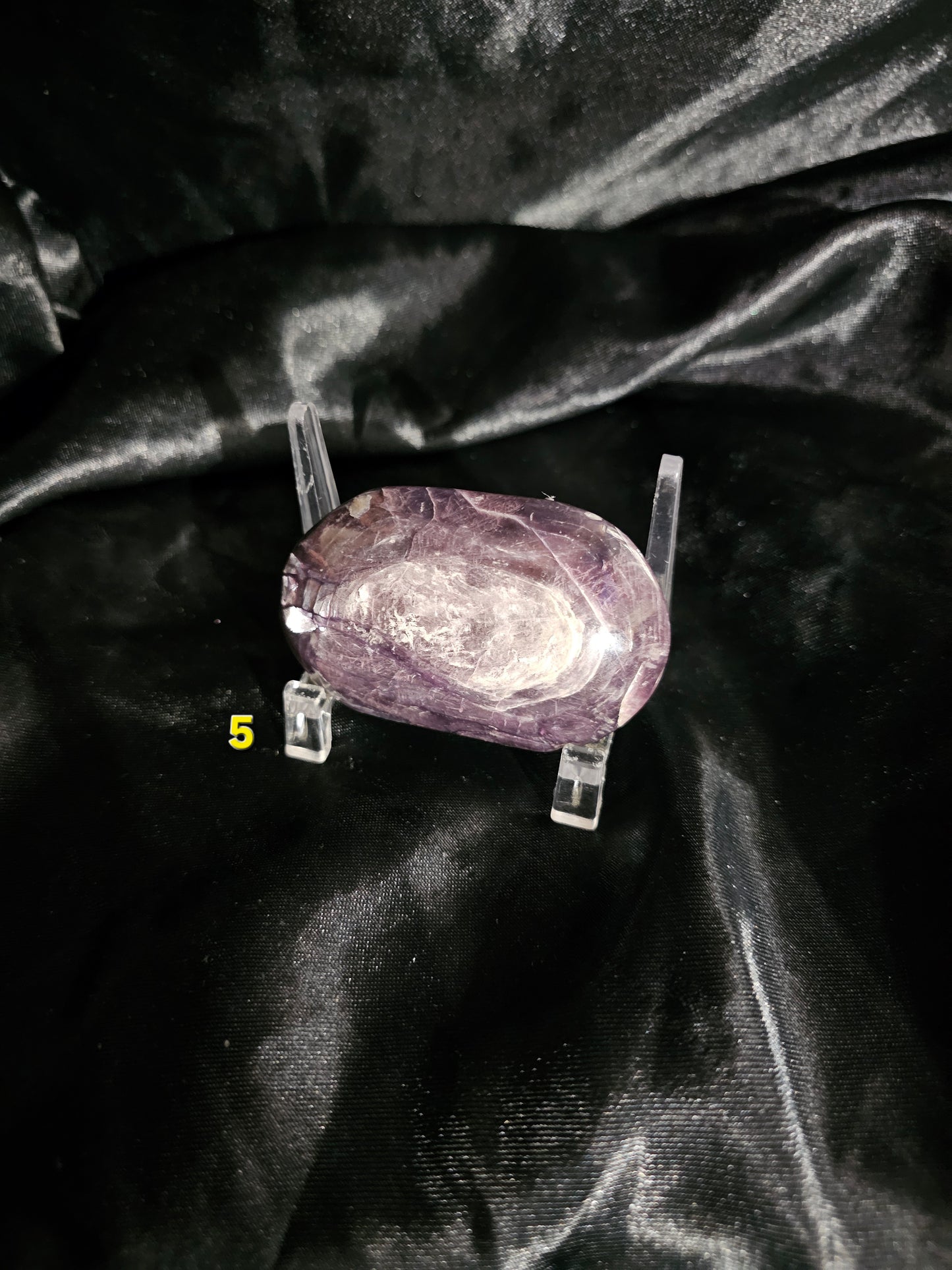 💜 Premium Lepidolite Palm Stone
