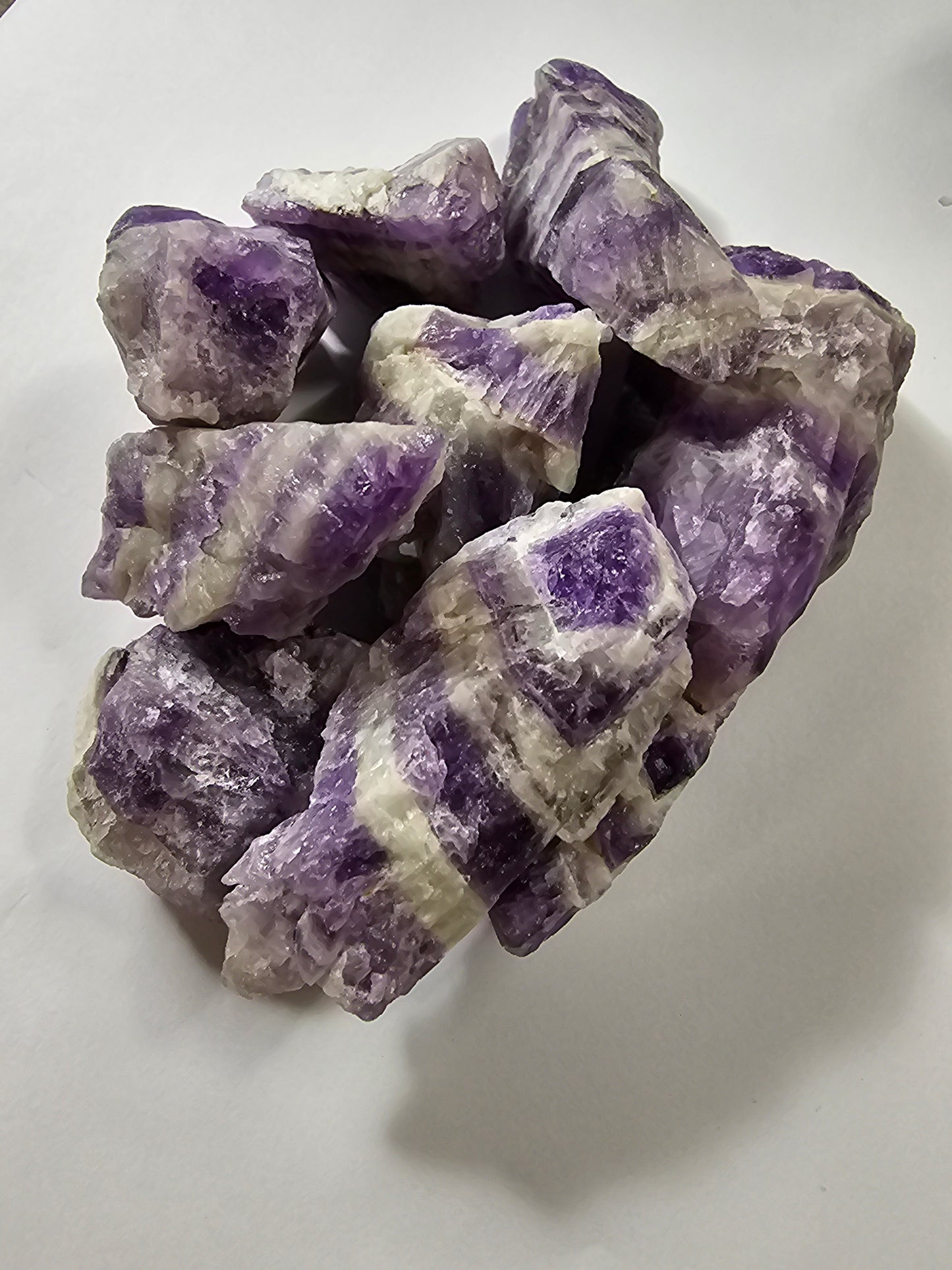 Rough Rock - Cheveron Amethyst