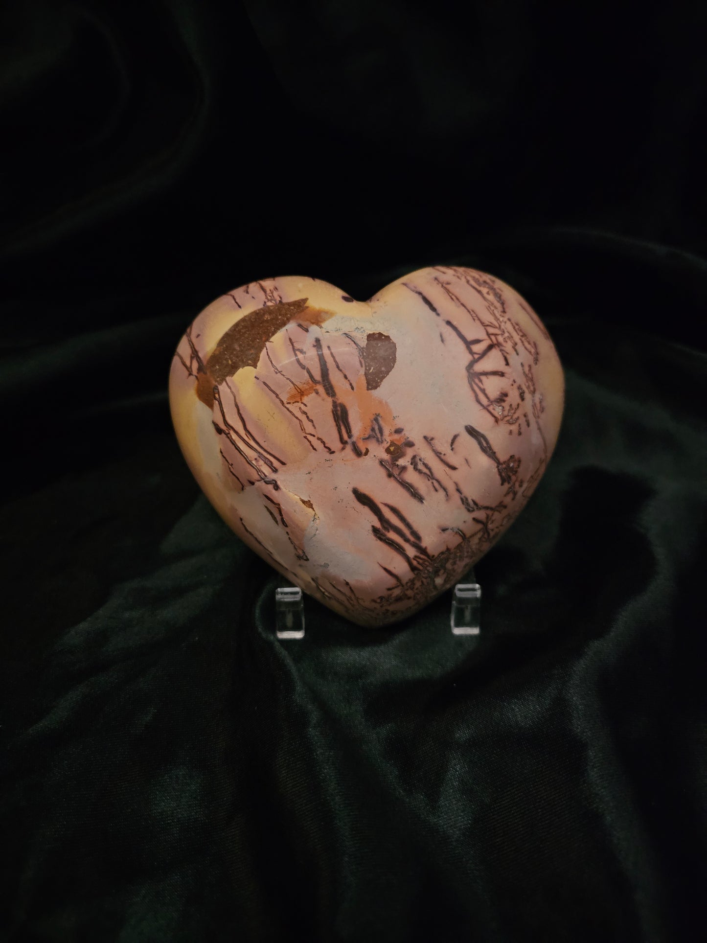 Mookaite Heart Bowl - 4"