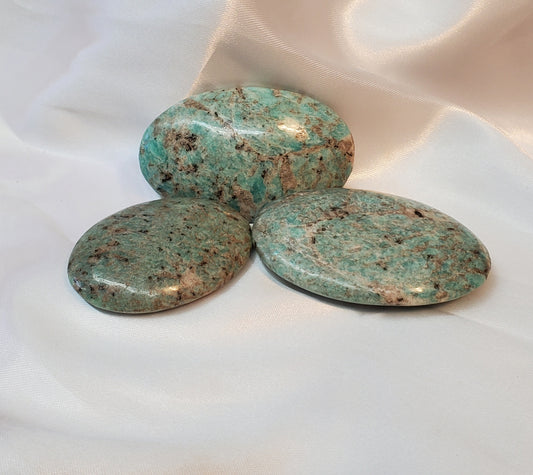 Amazonite Palm Stone