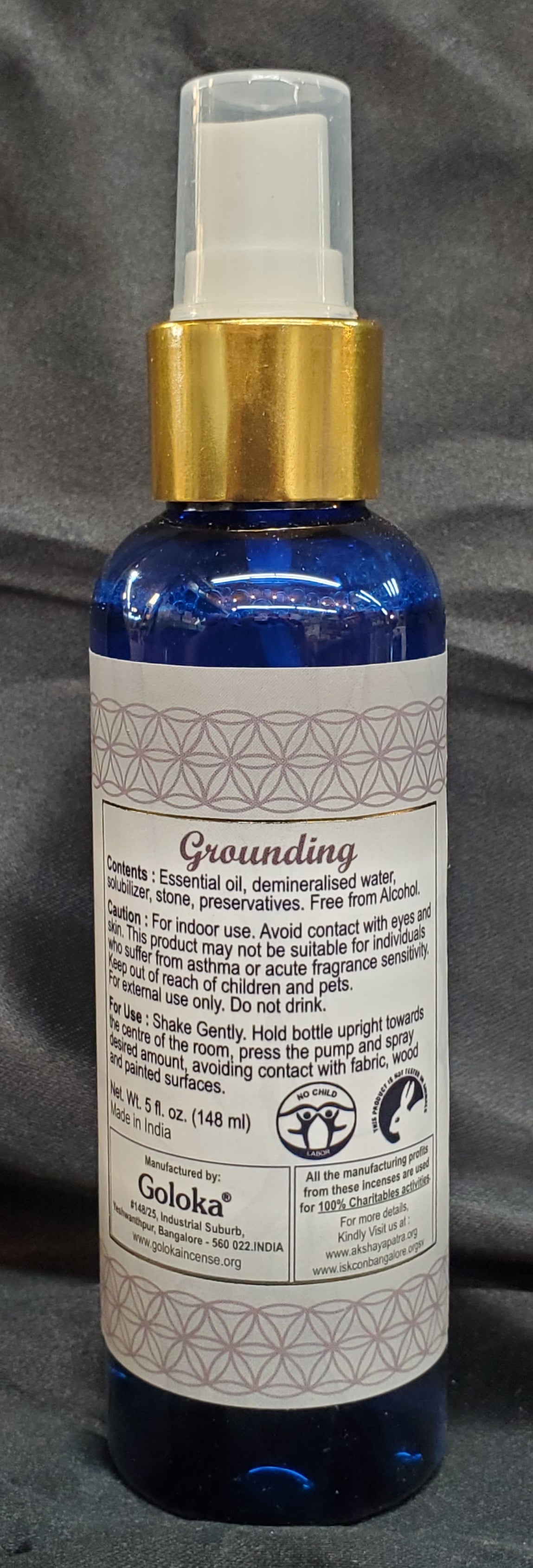 Rock Spray - Hematite / Grounding - Air Rejuvenator