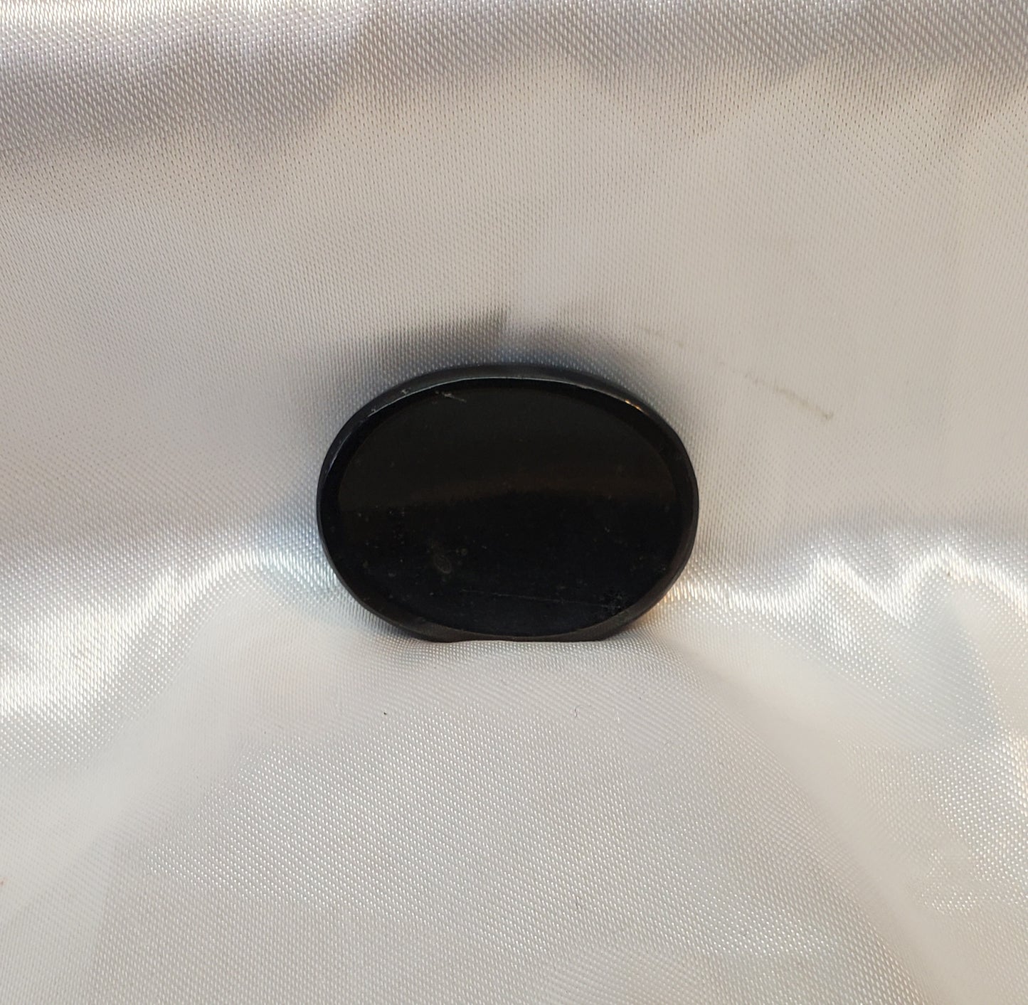 Black Onyx Worry Stone