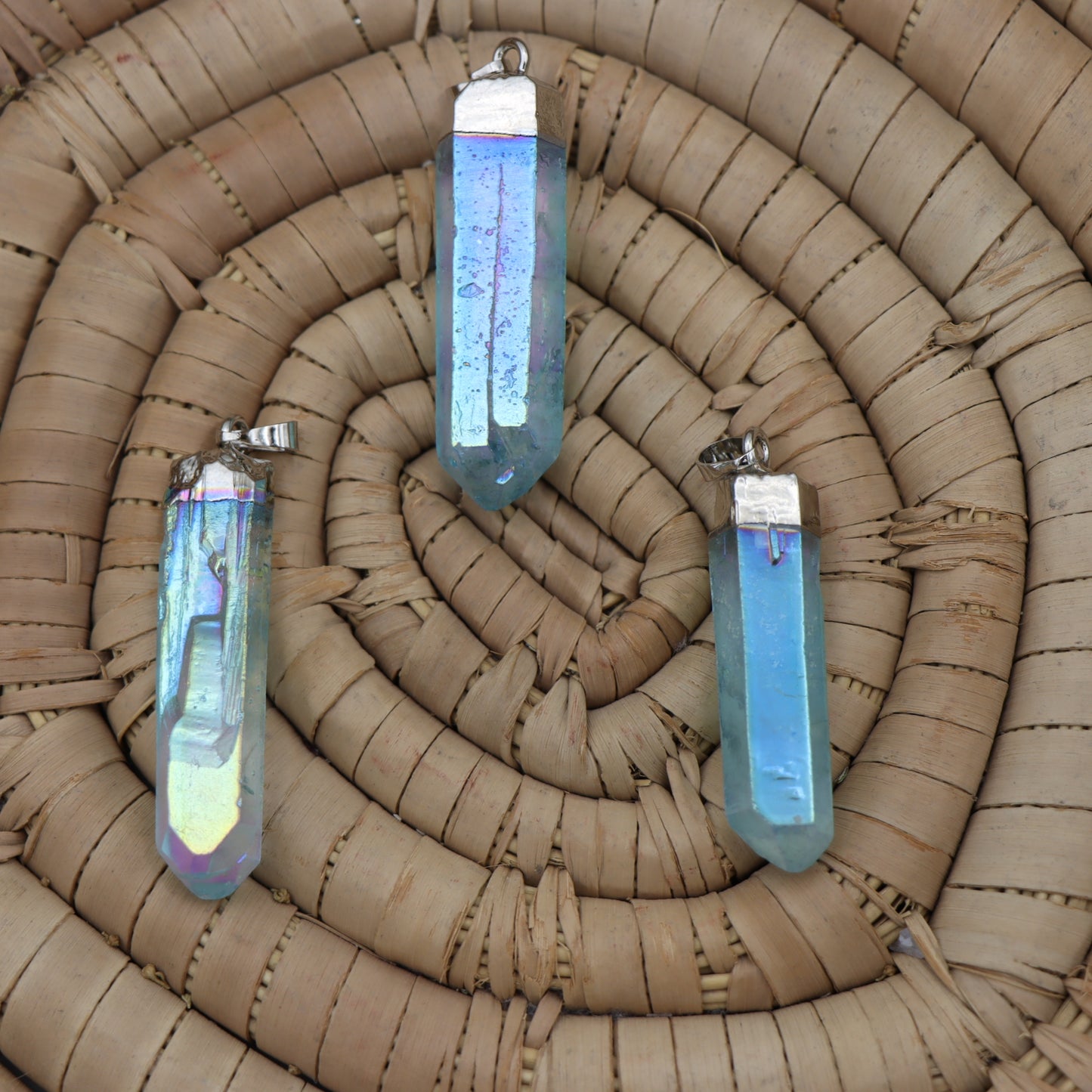 Aqua Aura Pendant