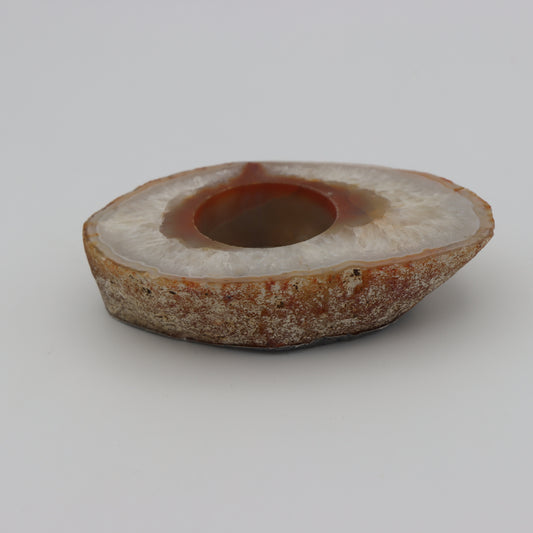 Brazilian Agate Candle Holder