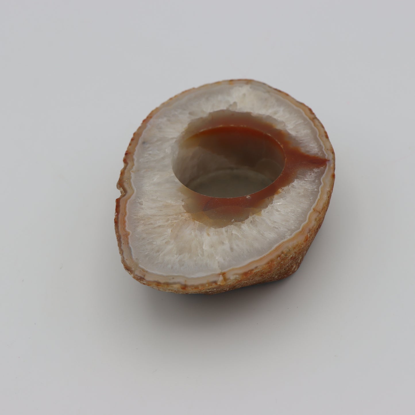 Brazilian Agate Candle Holder