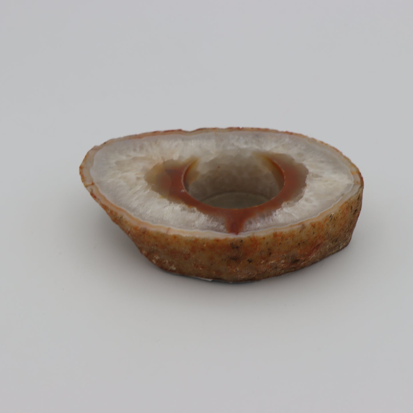 Brazilian Agate Candle Holder