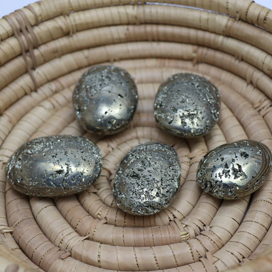 Iron Pyrite Palm Stone
