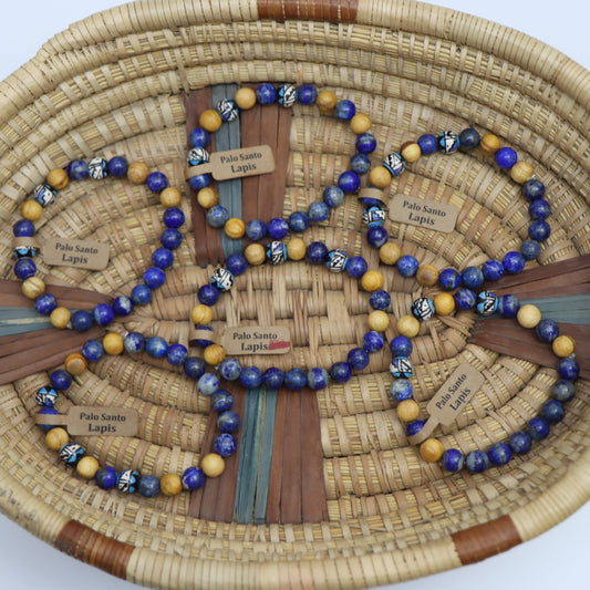 Palo Santo & Crystal Bracelet