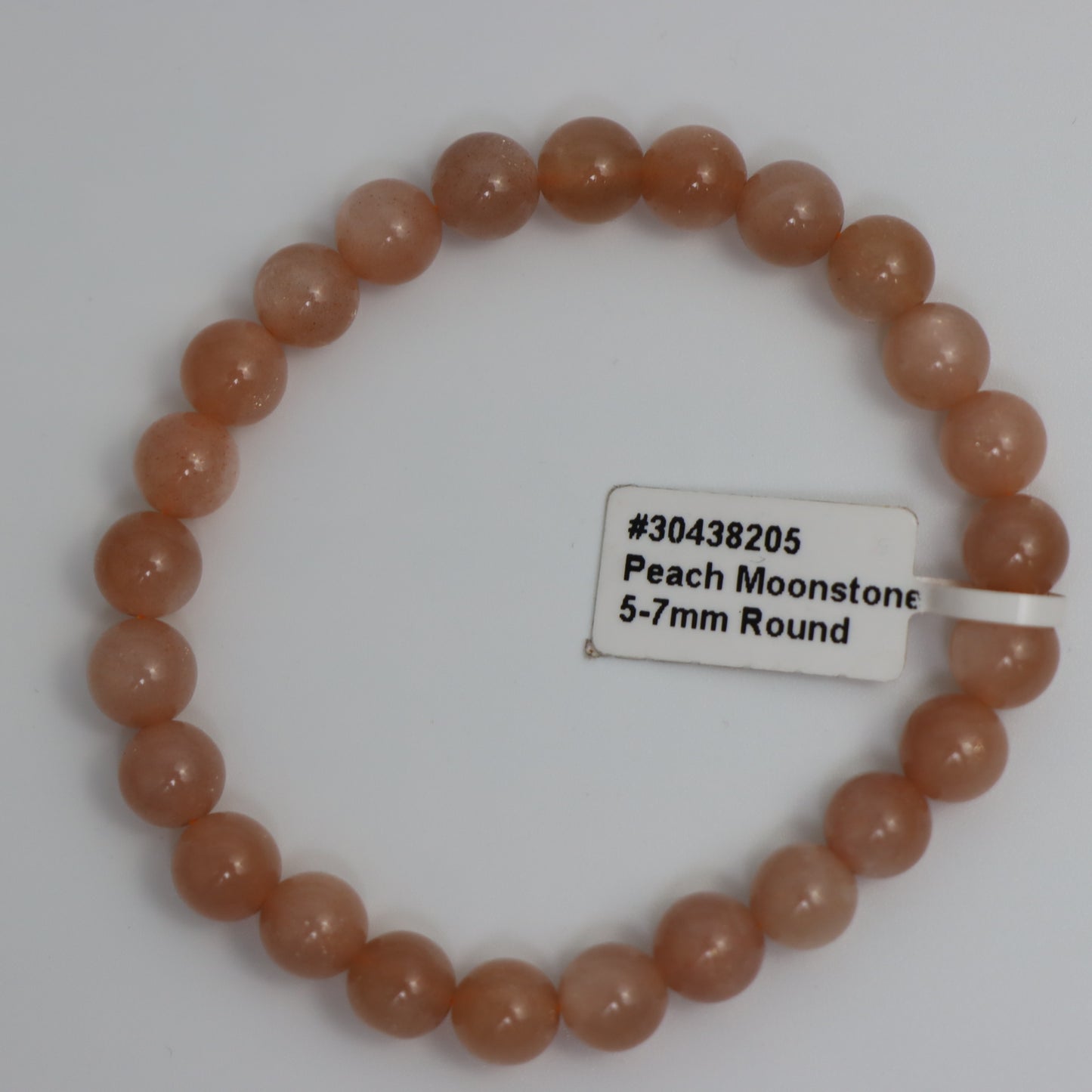 Peach Moonstone Bracelet