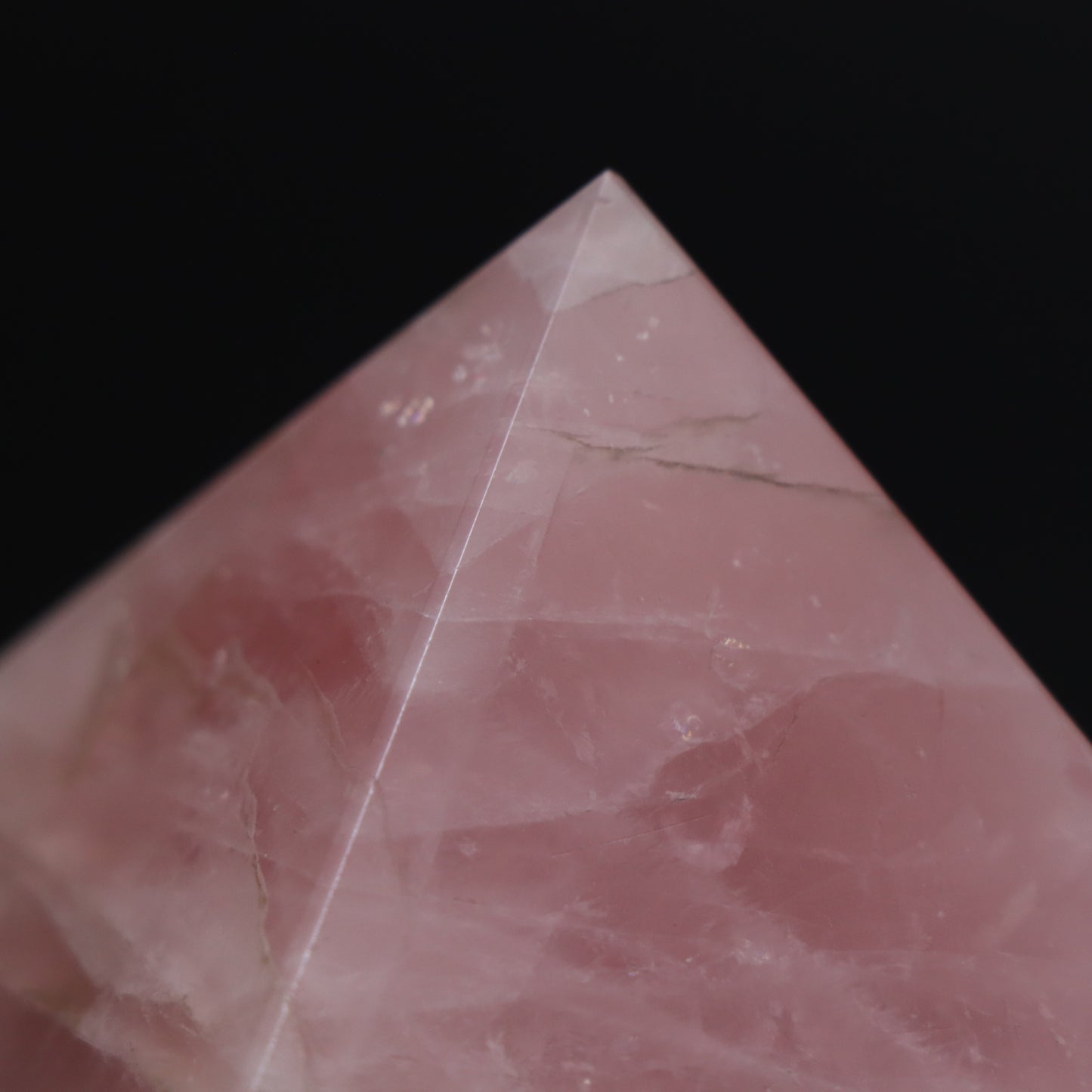 Rose Quartz Pyramid