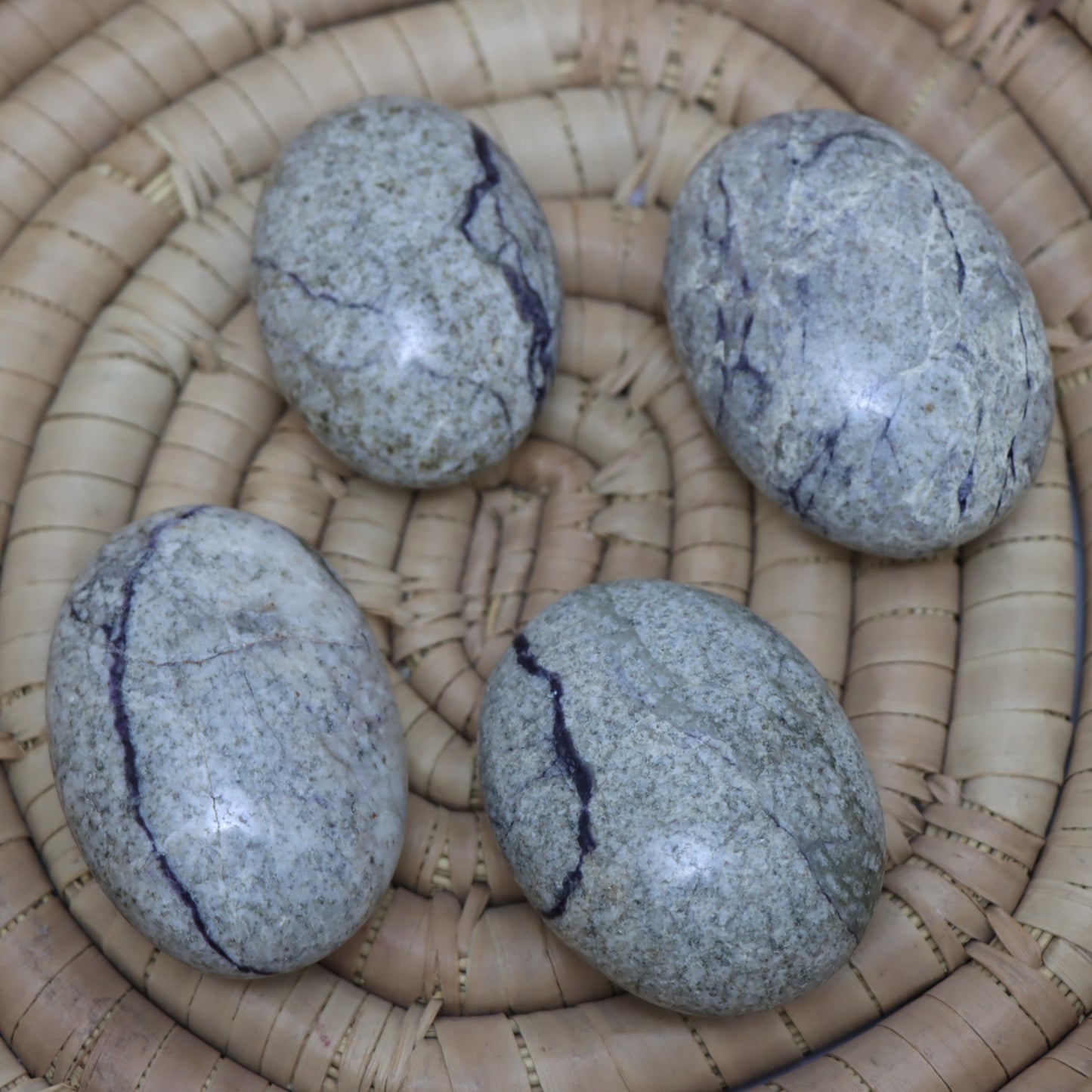 Tiffany Stone Bertrandite Palm Stone