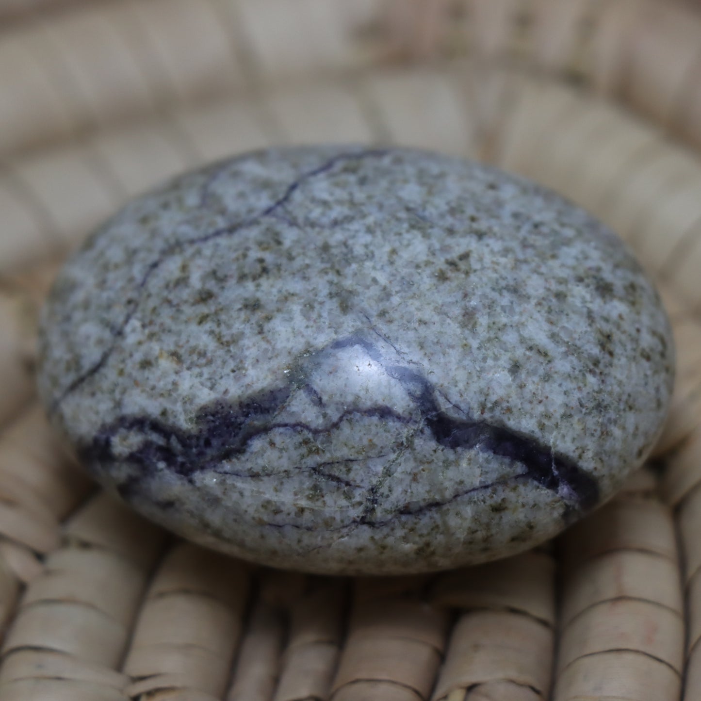 Tiffany Stone Bertrandite Palm Stone