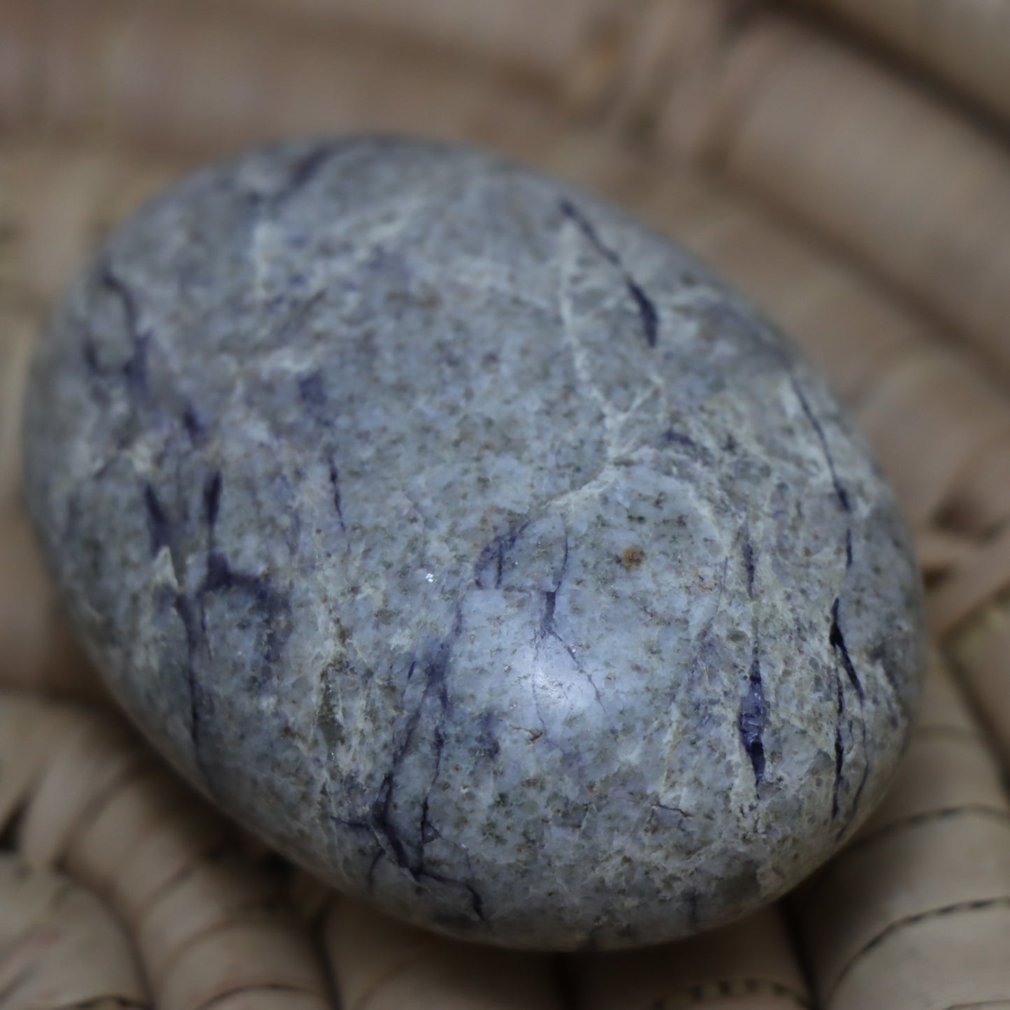 Tiffany Stone Bertrandite Palm Stone