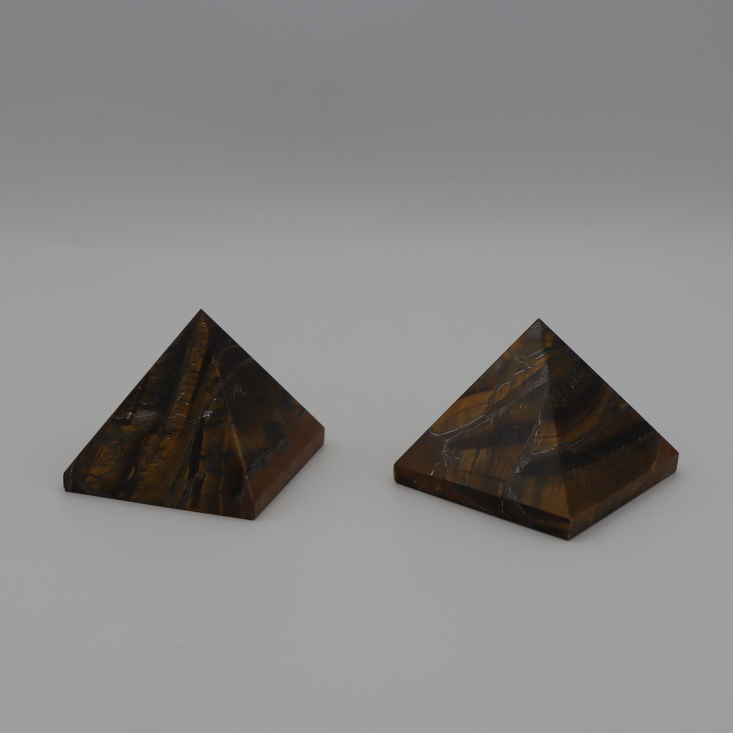 Tigers Eye Pyramid