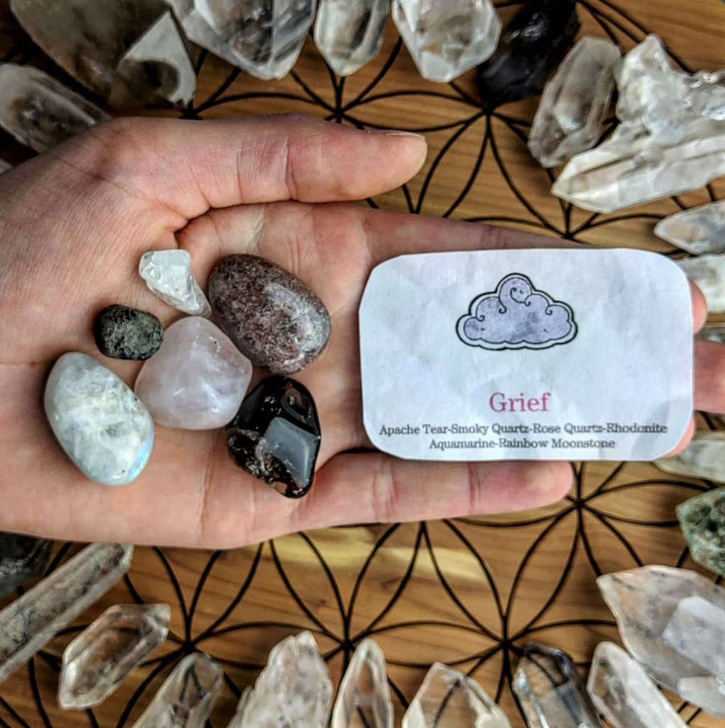 Grief Crystals Set