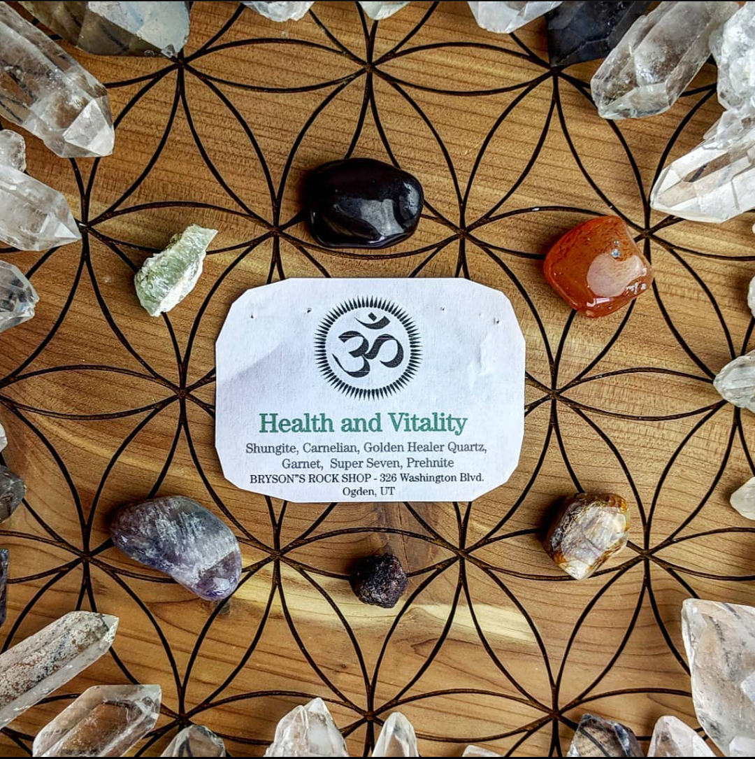 Health and Vitality Crystals Set