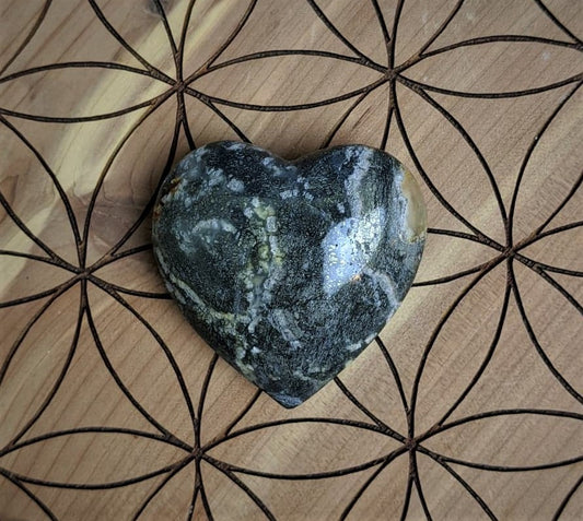 Marcasite Crystal Heart
