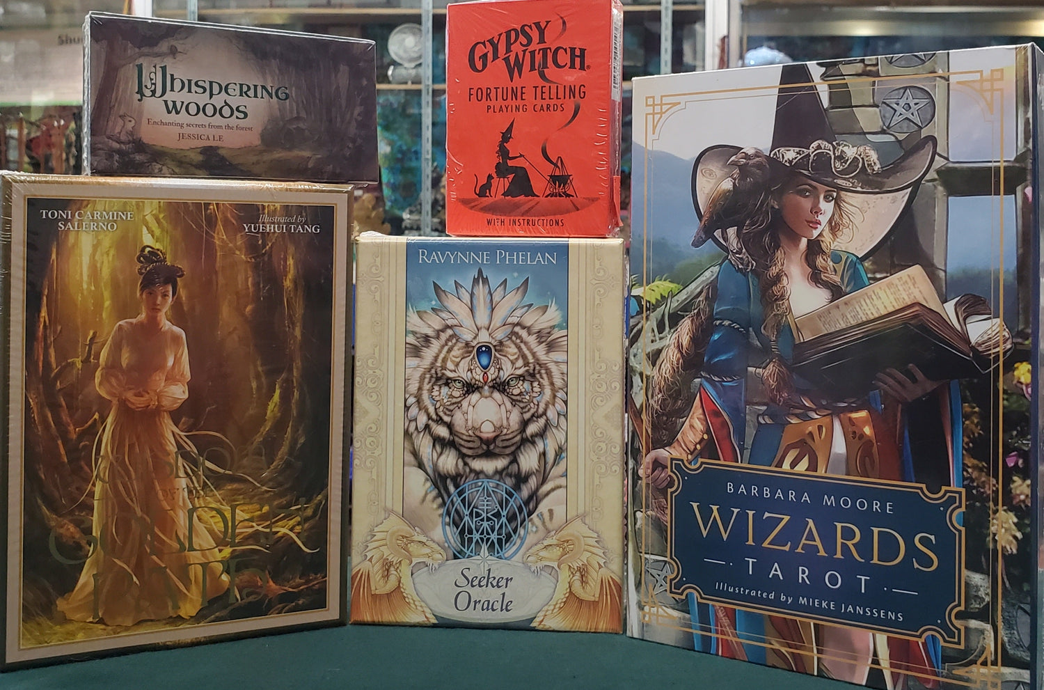 Oracle, Tarot, Inspirational, Fortune Telling Card Decks with Booklets