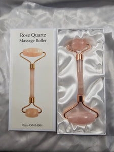 Rose Quartz Double Massage Roller