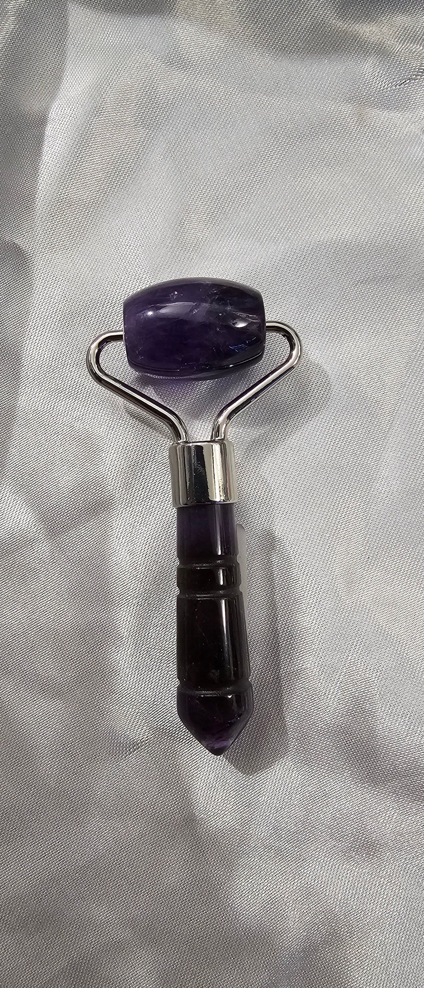 Amethyst Mini Massage Roller