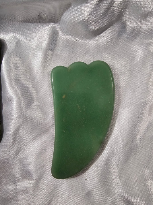 Green Aventurine Gua-sha Massage Aid