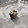 Green Banded Onyx Dice - 1"