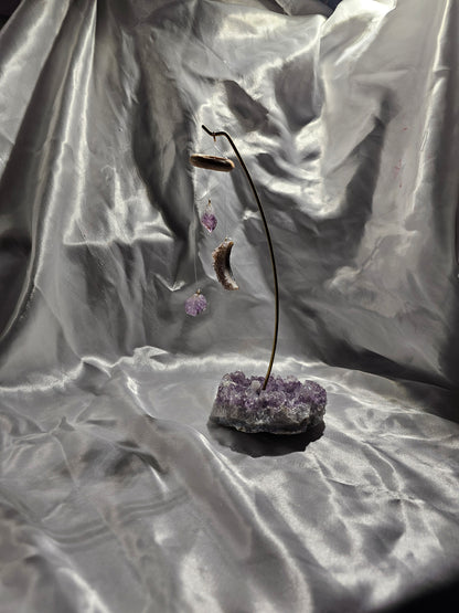 Amethyst Table Chime w/Amethyst Base