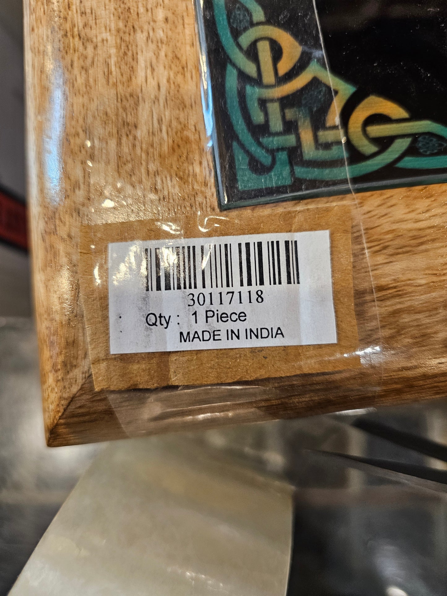 Alter Table - Wood - Printed Tree of Life - 12x4"H