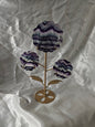 Rainbow Fluorite Flowers on  Stand