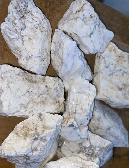 Rough Rock - Howlite - 1 pound