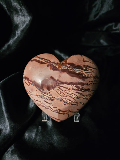 Mookaite Heart Bowl - 4"