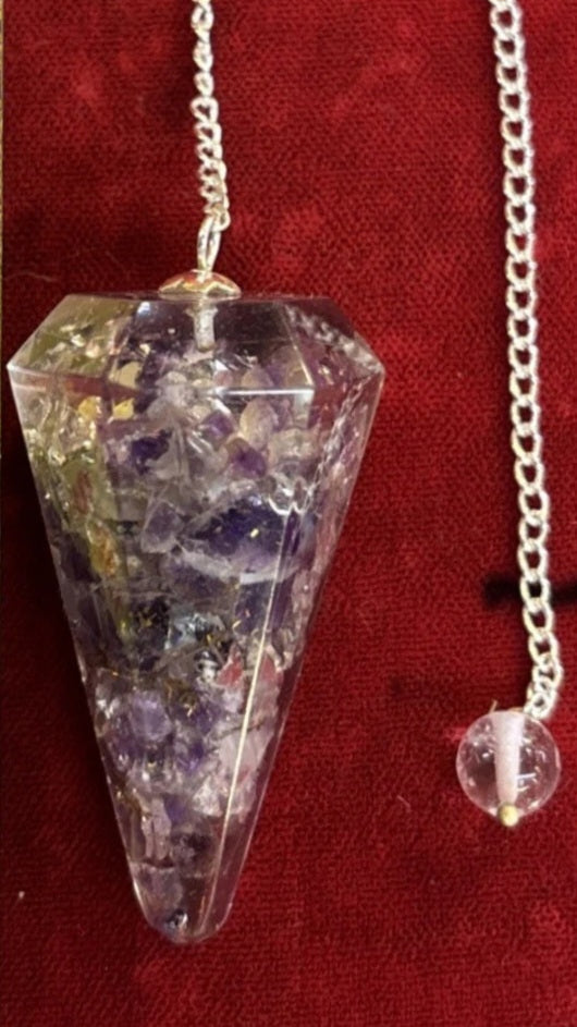 Pendulum - Amethyst Organite