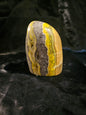 Bumblebee Jasper Free Form with Geode Windows