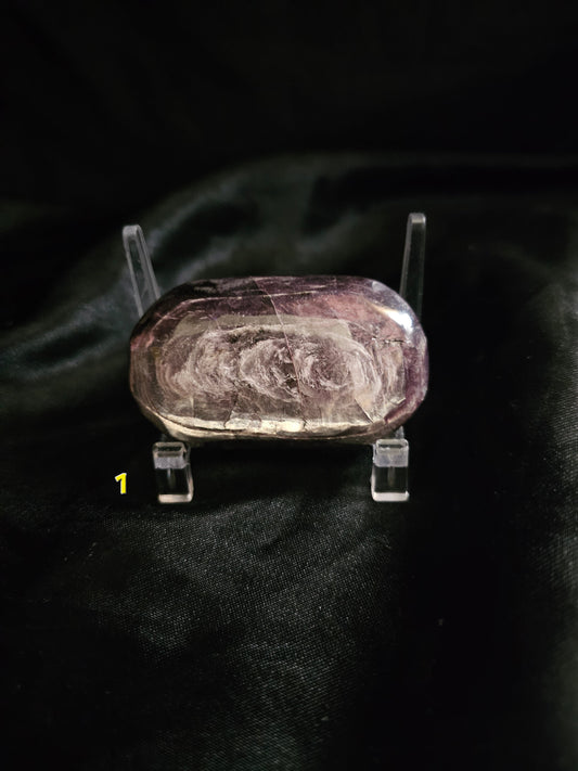 💜 Premium Lepidolite Palm Stone