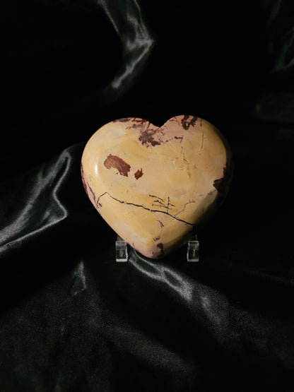 Mookaite Heart Bowl - 4"