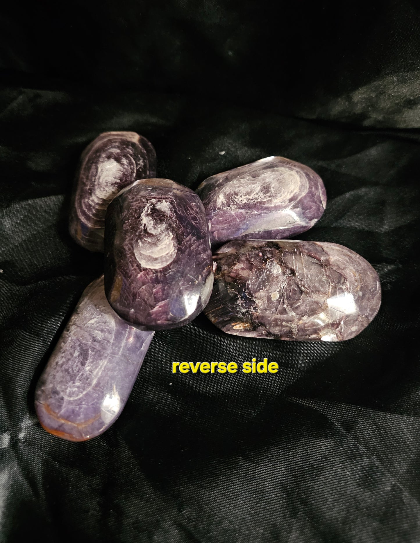 💜 Premium Lepidolite Palm Stone